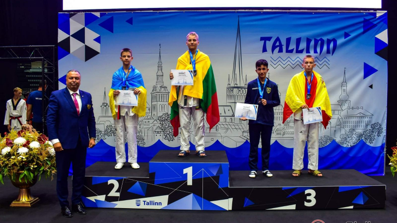 Спортсмен ДЮСШ-13 Тимур Голуб отримав «срібло» на клубному Чемпіонаті Європи з тхеквондо