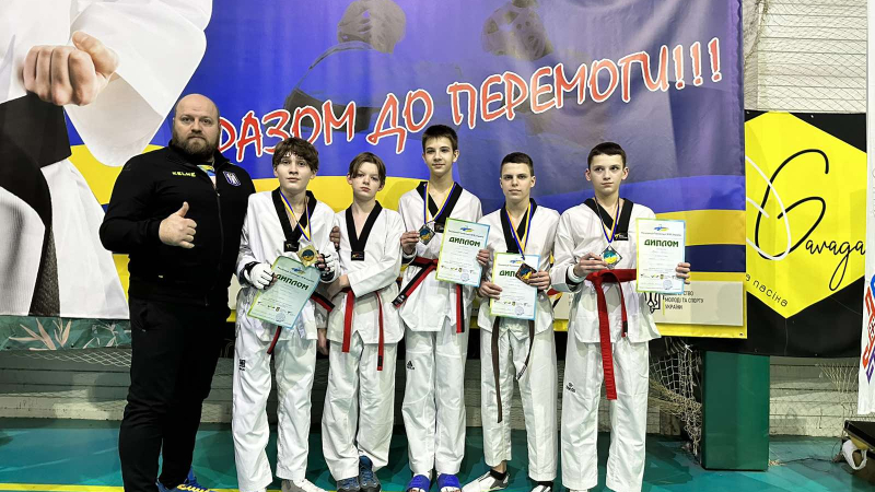 Чемпіонат України з тхеквондо серед кадетів 2023: фото переможців