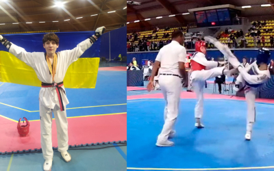 Еміль Бовсуновський — срібний призер міжнародного турніру Dutch Open Taekwondo Championships 2023