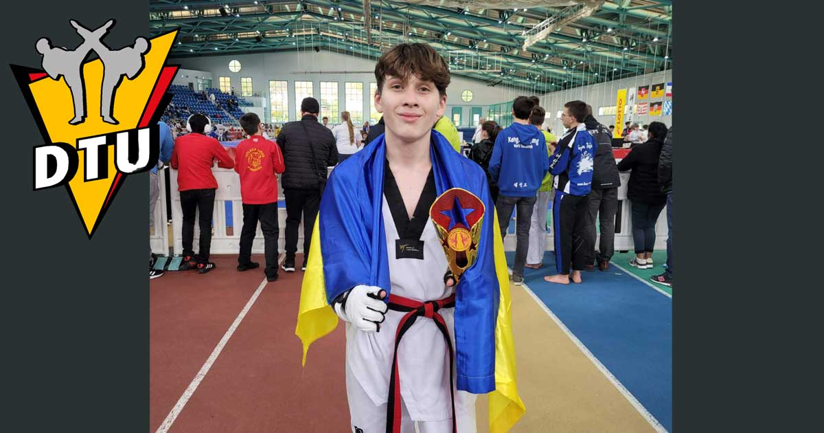 Етап DTU FINALS: спортсмен Еміль Бовсуновський здобув золото на турнірі Sachsen-Anhalt у місті Галлє