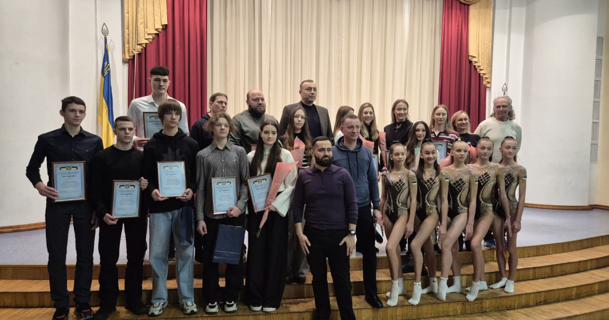 Вшанування найкращих спортсменів та тренерів Оболонського району