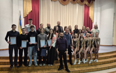 Вшанування найкращих спортсменів та тренерів Оболонського району