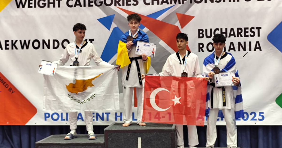 Bucharest Open E3 2025: нашого спортсмена визнали кращим юніором турніру!
